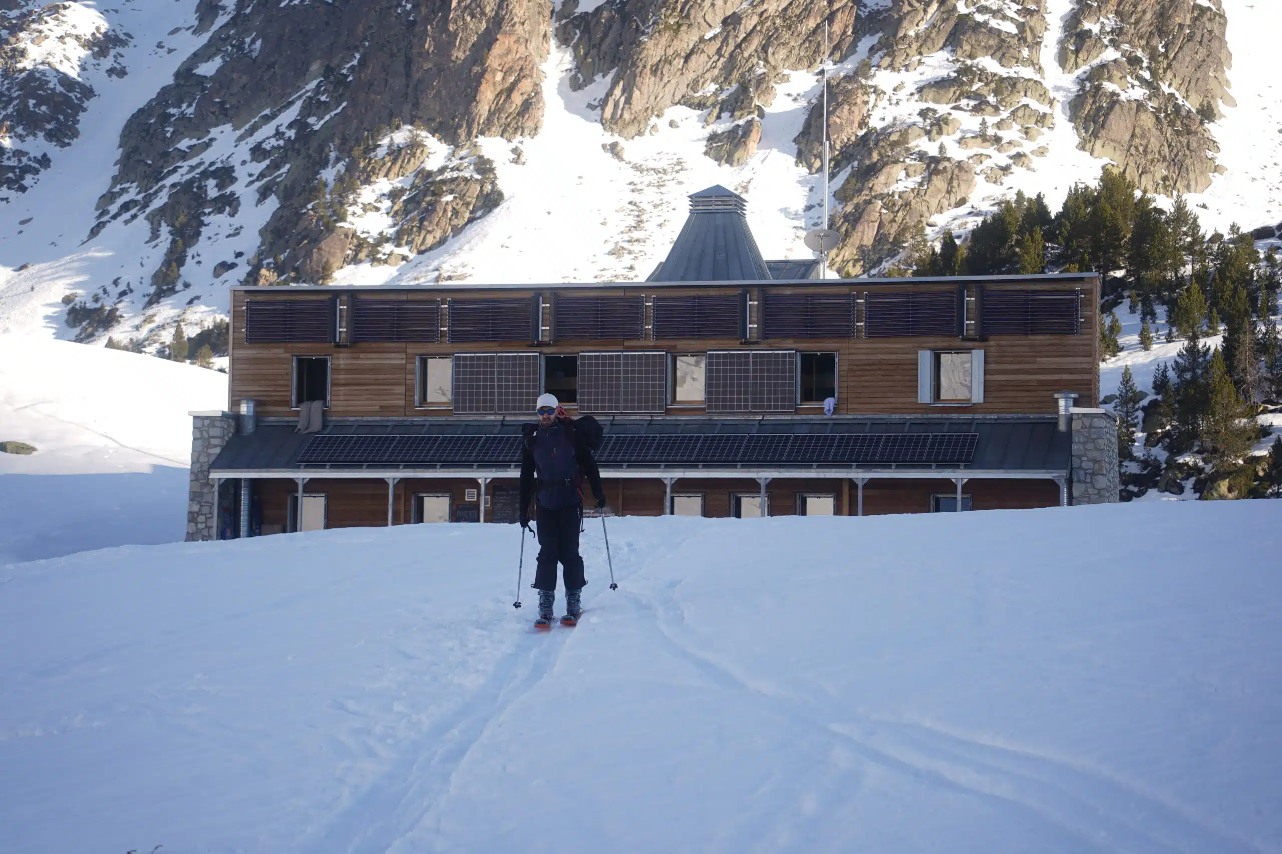 première nuit en refuge et initiation ski de rando