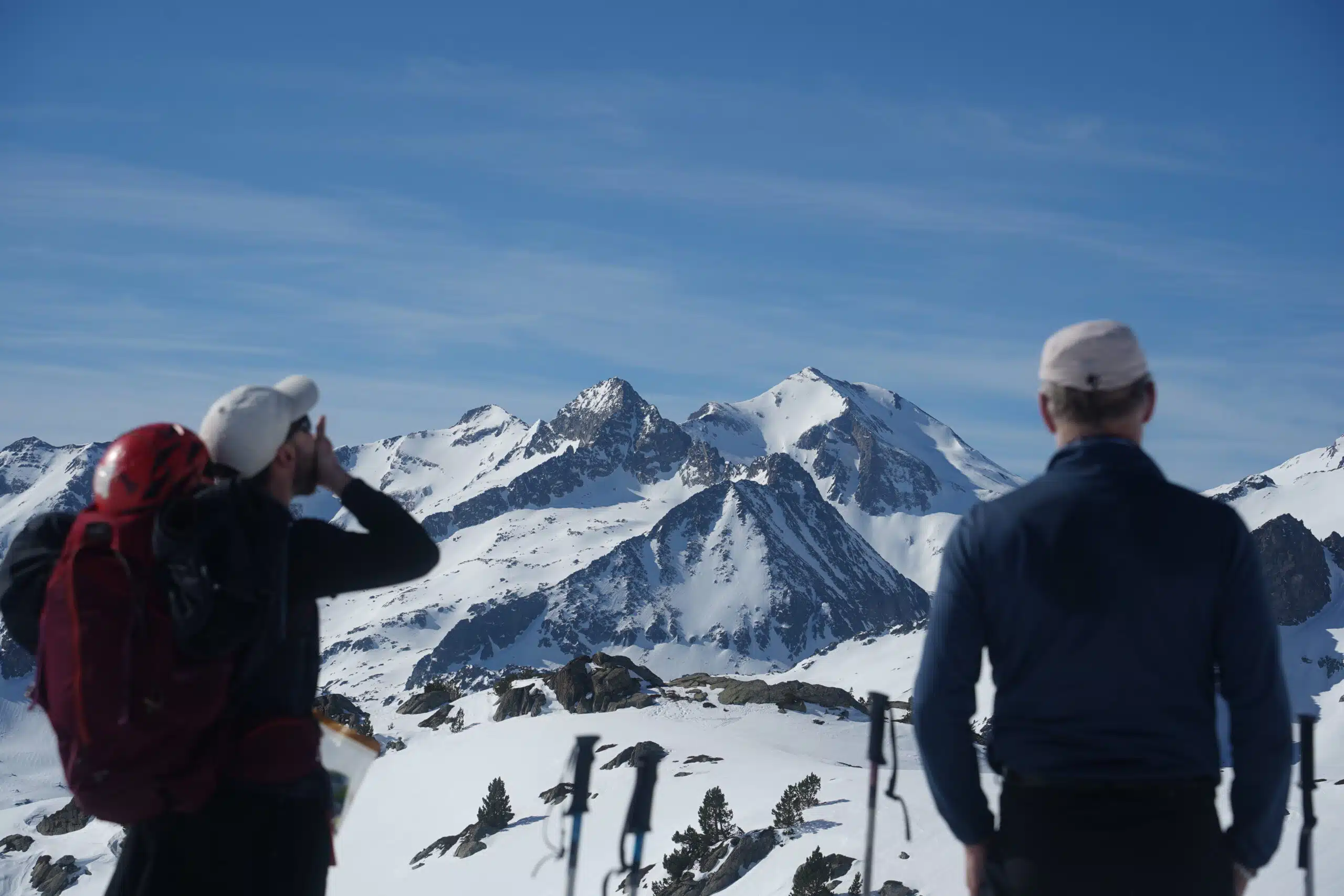 Profiter d'une belle vue sur le Néouvielle en Hiver